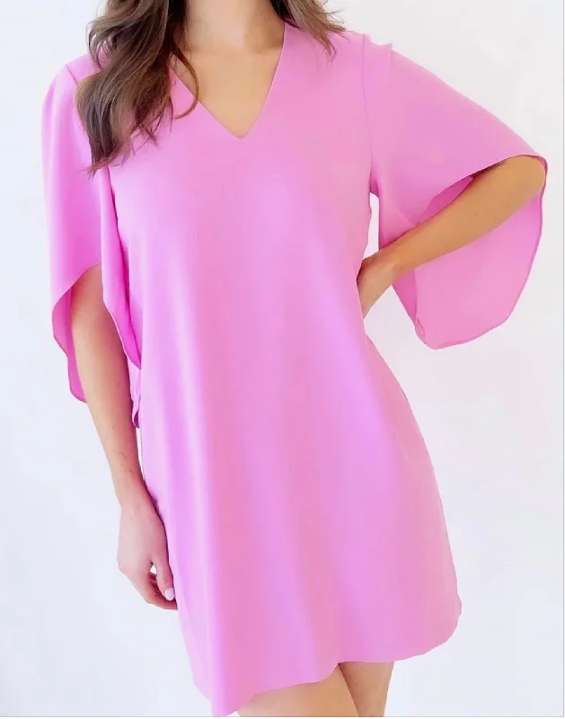 Today Only Meredith Dress In Fuchsia