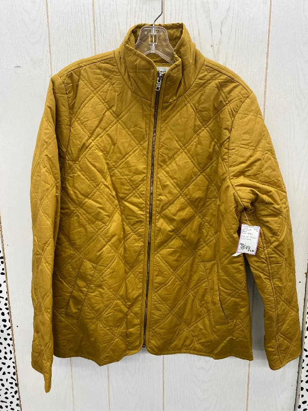 Sale Event Amazon Mustard Womens Size L Jacket (Outdoor)