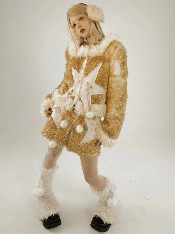 New Markdowns Transformative Fur Accent Long Coat