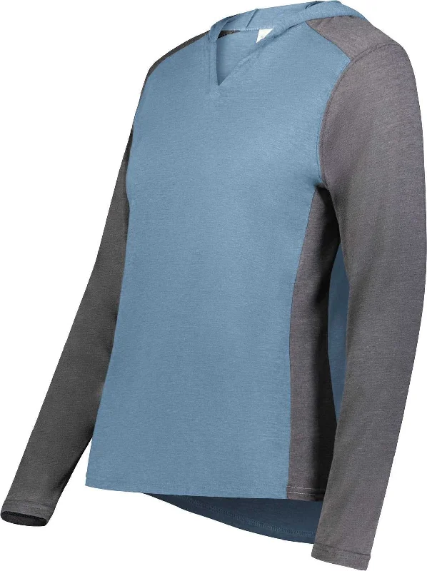 Don't Wait Augusta 6902 Ladies Gameday Vintage Hoodie - Storm Heather Carbon Heather Don't Wait Augusta 6902 Ladies Gameday Vintage Hoodie - Storm Heather Carbon Heather