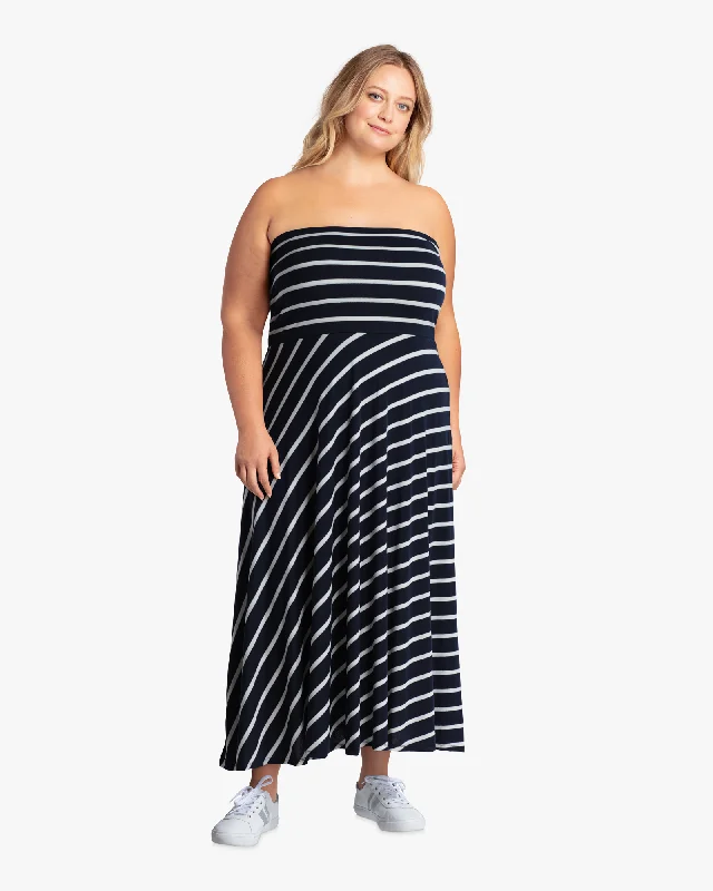 Deal of the Day Maryann Convertible Maxi | Navy / White