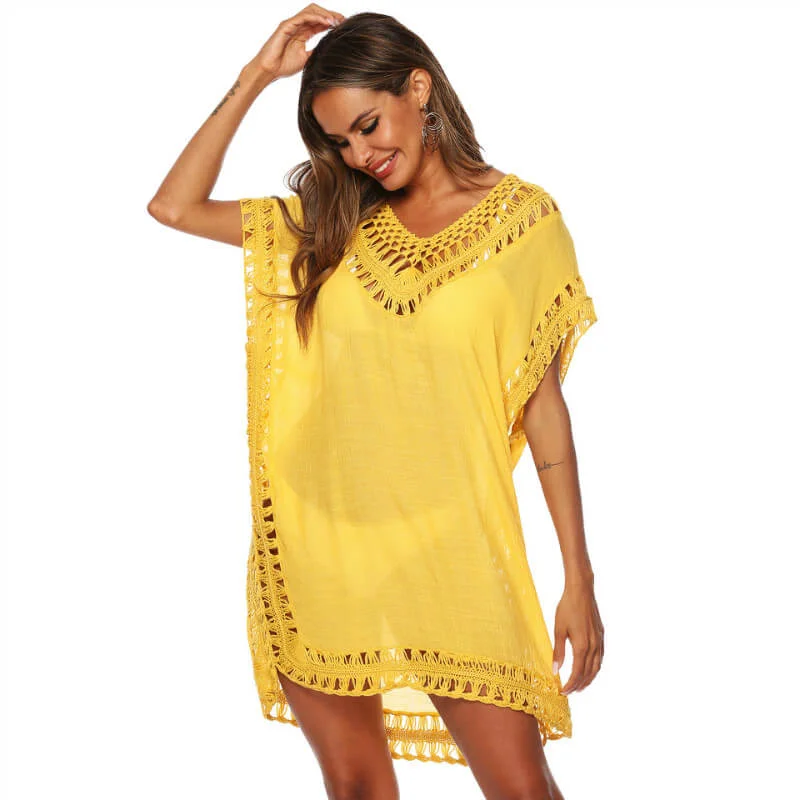 Best Bargains Hollow Out Short Beach Dress