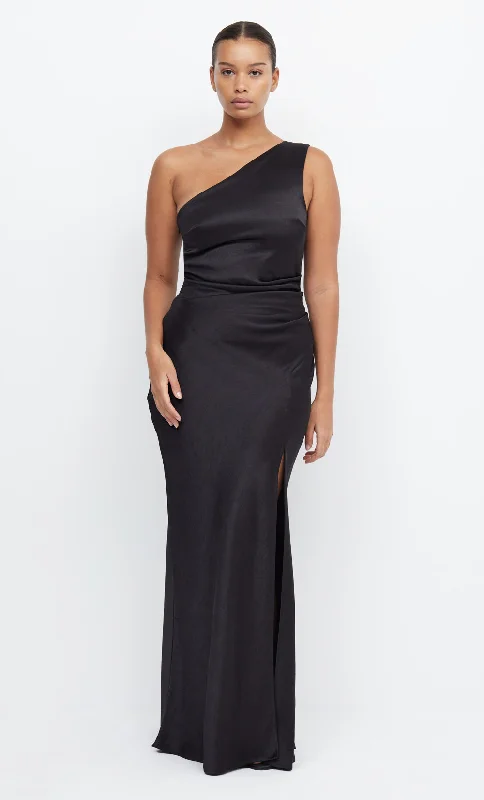 Limited Time Offer THE DREAMER ASYM DRESS - BLACK